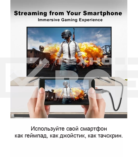 Кабель USB3.1 CM-HDMI 1.8M CU423MC-1.8M VCOM