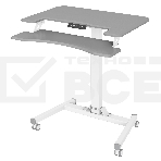 Стол для ноутбука Cactus VM-FDE103 столешница МДФ серый 91.5x56x123см (CS-FDE103WGY), фото 1