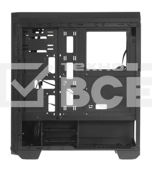 Компьютерный корпус MidiTower Aerocool / Formula GENESIS-G-BK-v2 (ATX, USB3x2, USB2x2, ARGB fan x1, без БП) (4711099473892)