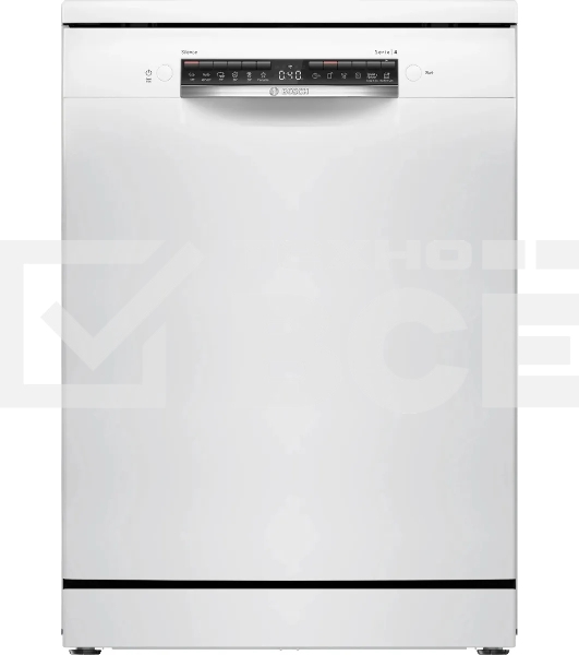 Посудомоечная машина Bosch SMS4HVW00E, белый, 60 см, 14 компл., 46 дБ, класс D (полноразмерная)
