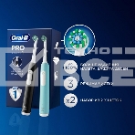 Набор электрических зубных щеток Oral-B Pro Series 1 бирюзовый/черный, фото4