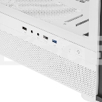 Компьютерный корпус PcCooler ME200 MESH WH белый-черный без БП ATX 3x120mm 2xUSB3.0 audio bott PSU, фото5