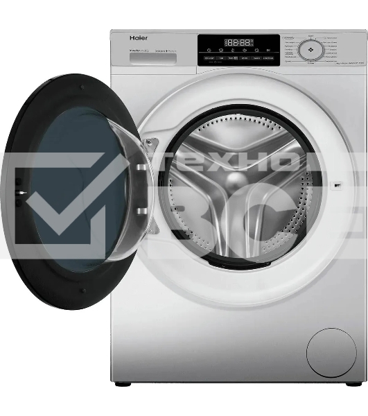 Стиральная машина Haier HWD70-BP14929S серебристый, загрузка фронтальная 7 кг, 4 кг - сушка, 1400 об/мин, класс: B