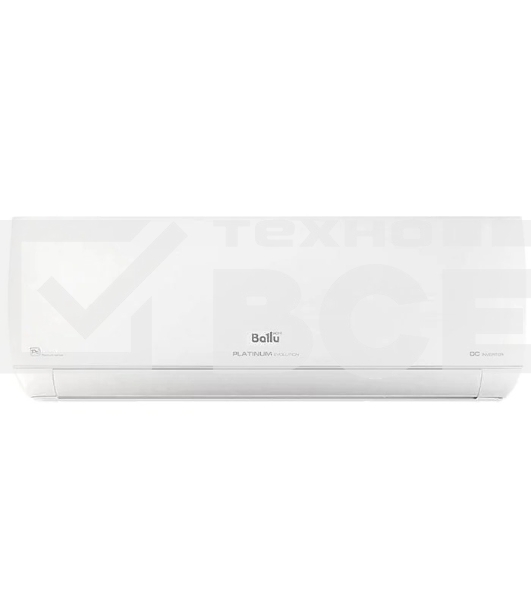 Внутренний блок сплит-системы Ballu BSUI/in-24HN8_23Y инвертор, 24000 BTU, 72 м², 31 дБ, охлаждение, обогрев, осушение, белый