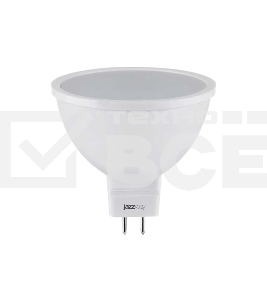 Лампа светодиодная JazzWay 2859754A PLED-SP JCDR 9 Вт 3000 К тепл. бел. GU5.3 720 лм 230В