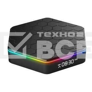 Медиаплеер [XLR3090] IconBIT [Movie 2100] Android 12 мини пк с поддержкой 4K, Wi-Fi 6, LAN, 4 ГБ DDR4 / 32 ГБ flash. Пульт ДУ с голосовым управлением и функцией мыши