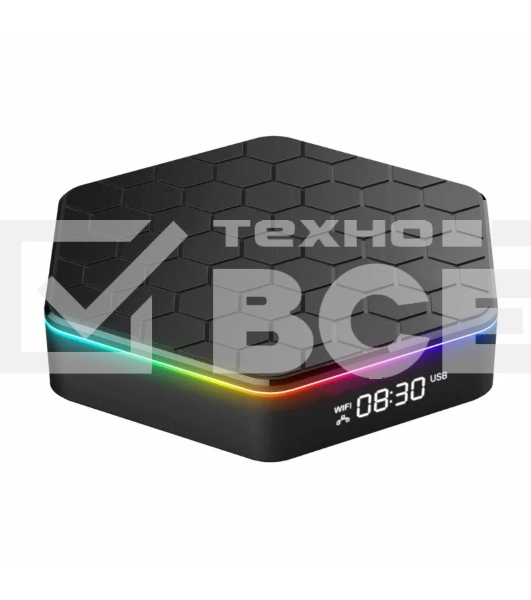 Медиаплеер [XLR3090] IconBIT [Movie 2100] Android 12 мини пк с поддержкой 4K, Wi-Fi 6, LAN, 4 ГБ DDR4 / 32 ГБ flash. Пульт ДУ с голосовым управлением и функцией мыши