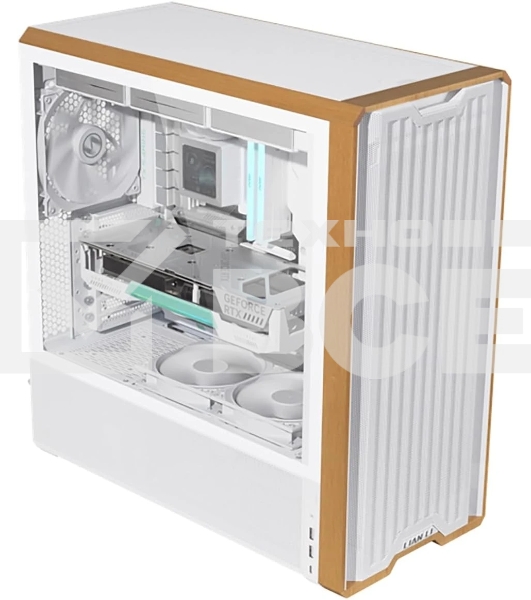 Компьютерный корпус Lian-Li Lancool 217 белый без БП ATX 2xUSB3.0 audio bott PSU