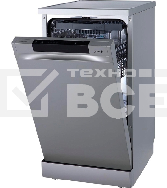 Посудомоечная машина Gorenje GS541D10X, нержавеющая сталь, 44.8 см, 11 компл., 45 дБ, класс A+++