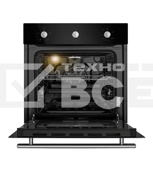 Шкаф духовой газоэлектрический Maunfeld EOGC604B Slim