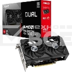 Видеокарта Asus PCI-E 5.0 DUAL-RX9060XT-8G AMD Radeon RX 9060XT 8Gb 128bit GDDR6 2550/20000 HDMIx1 DPx2 HDCP Ret, фото 1