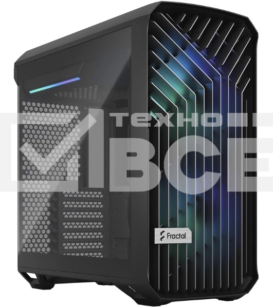 Компьютерный корпус Fractal Design Torrent Compact RGb черный TG Light Tint/FD-C-TOR1C-02