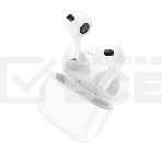 Наушники TWS Borofone BW13 белый, вкладыши, Bluetooth, сенсорное управление, до 4 ч, фото6