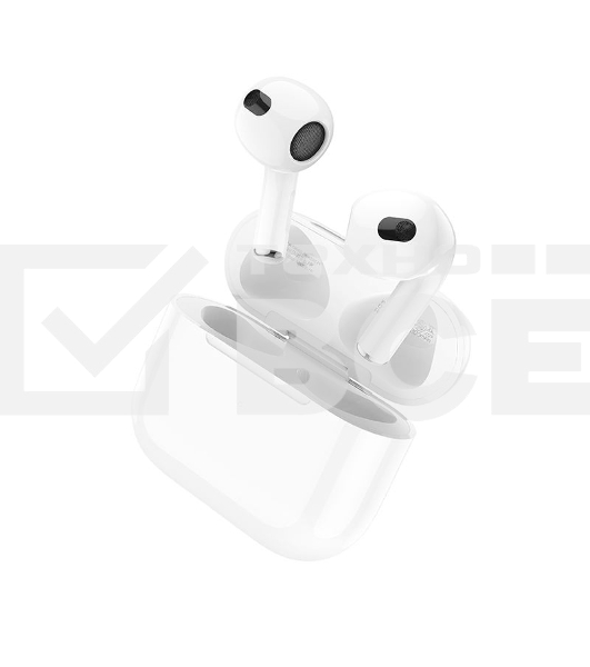 Наушники TWS Borofone BW13 белый, вкладыши, Bluetooth, сенсорное управление, до 4 ч