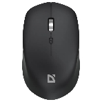 Мышь беспроводная Defender Velvet MB-406 черный, 1600 dpi, радиоканал, Bluetooth, USB, кнопки - 4, фото2