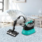 Пароочиститель напольный Kitfort КТ-9102-3 черный/бирюзовый, фото9