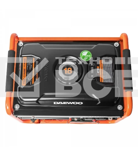 Генератор DAEWOO GDA 3500 DFE  бак 18л быстрый запуск бензиновый + газ