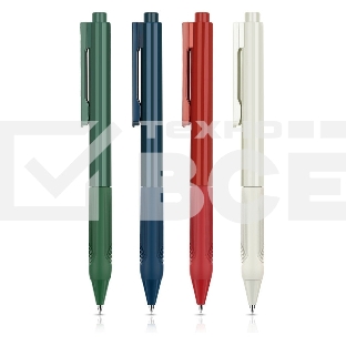 Ручка гелевая автоматическая Deli Nusign NS646 ассорти, черные чернила, линия 0.5мм