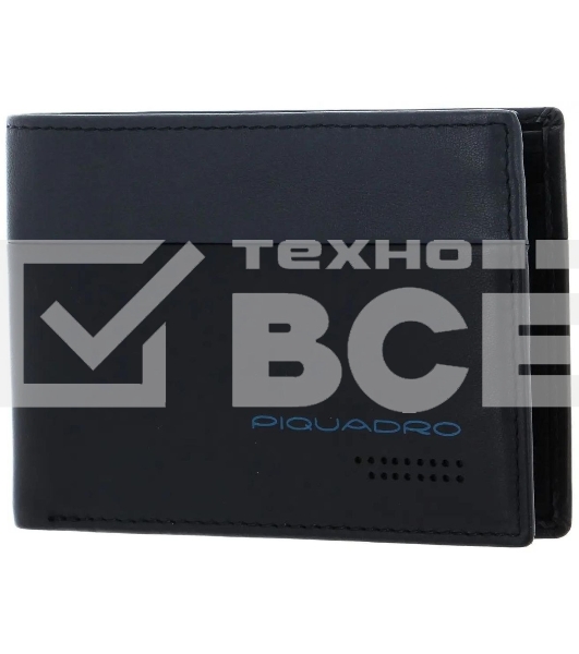 Кошелек мужской Piquadro Urban PU1392UB00R/NGR черный/серый натур.кожа