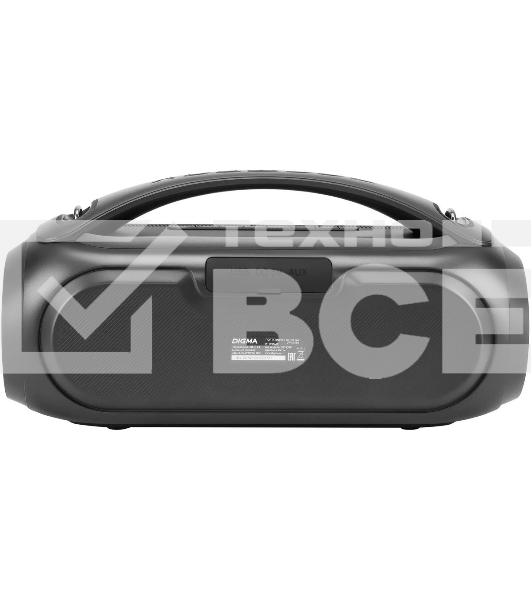 Колонка портатитвная Digma D-PS1530 черный/черный 50W 2.1 BT 10м 3000mAh (SP1530B)