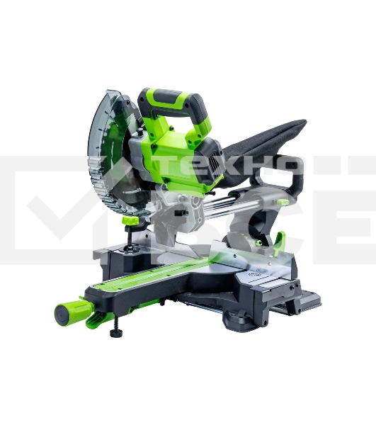 Торцовочная пила Greenworks GD24MS216 24V, бесщеточная, с протяжкой, без АКБ и ЗУ [1501707]