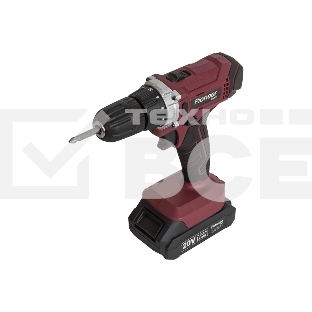 Дрель-шуруповерт Pioneer CD-M2011C USP, Аккумуляторная, 20В, Кейс