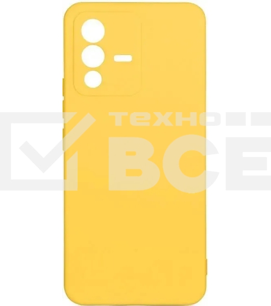 Чехол (клип-кейс) DF vCase-07 для Vivo V23 желтый