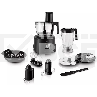 Кухонный комбайн Philips HR7776/90 1300Вт черный