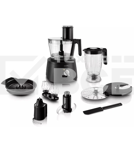Кухонный комбайн Philips HR7776/90 1300Вт черный