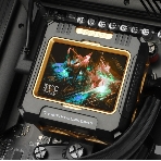 Система жидкостного охлаждения Thermalright Frozen Warframe 360 ARGB Soc-AM5/AM4/1200/1700/1851 черный 4-pin 29.8dB Al LCD Ret (F-WFRAME-360-BL-ARGB), фото3