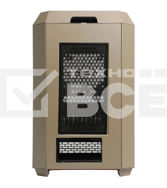 Корпус Thermaltake The Tower 300 Gravel Send коричневый без БП mATX 8x120mm 6x140mm 2xUSB3.0 audio bott PSU