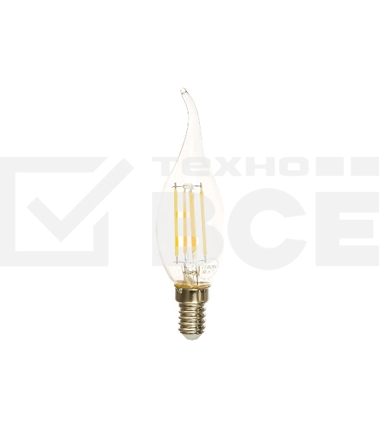 Лампа светодиодная FERON LB-67 (25781)филаментная 7W 230V E14 4000K