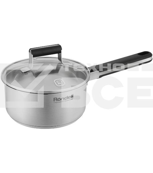 Ковш Rondell Bayoneta RDS-1806 1.3л. d=16см (с крышкой) стальной