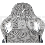 Кресло игровое Knight Outrider серый Light-19 крестов. металл, фото7