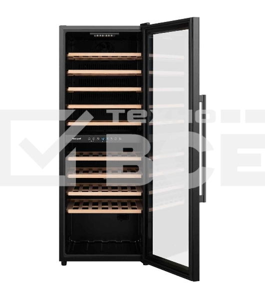 Винный холодильник Weissgauff WWC-77 DB DualZone черный