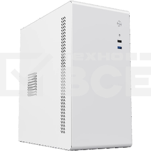 Компьютерный корпус с блоком питания 450Вт./Case Foxline FL-719W-FZ450R-U31, mATX case, белый, w/PSU 450W 12cm, w/1xUSB 2.0, w/1xUSB 3.0, w/1xCombo Audio, w/pwr cord, w/o FAN