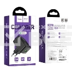 Сетевое зарядное устройство HOCO (6931474706638) HOCO C70A Cutting-edge single port QC3.0 черный, фото2