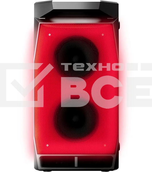 Колонка портативная Ural Молния 900 черный 90W 2.0 BT/3.5Jack 4000mAh