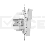 Механизм выключателя EKF UP1-SWA-20 Эпика двухклавишный, алюминий, фото10