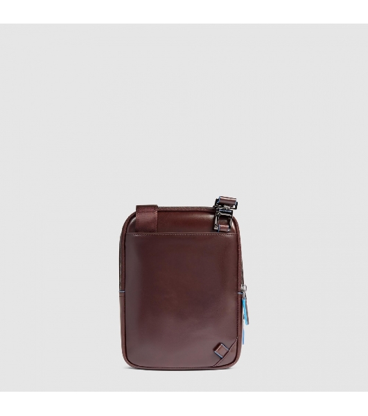 Сумка кросс-боди мужская Piquadro Blue Square CA6811B2/MO коричневая натур.кожа