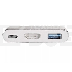 Кабель-концентратор Telecom USB3.1 TypeCm -->HDMI+USB3.0 +PD charging 4K@30Hz <TUC010>, фото2