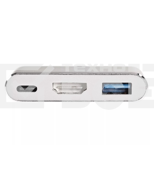 Кабель-концентратор Telecom USB3.1 TypeCm -->HDMI+USB3.0 +PD charging 4K@30Hz <TUC010>