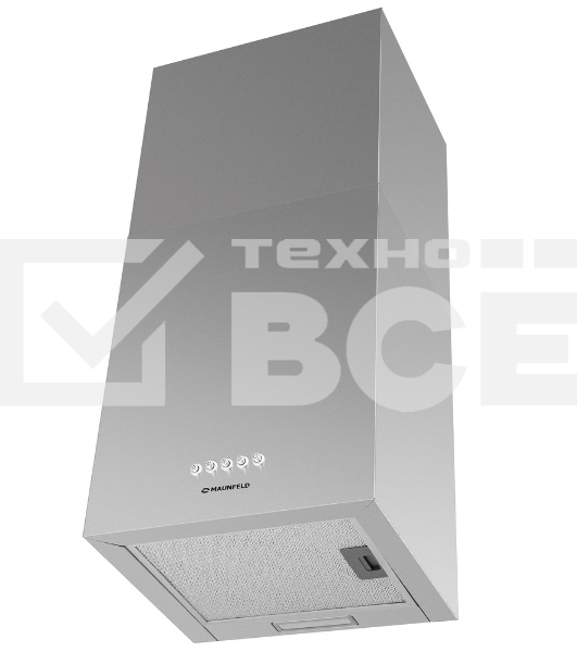 Кухонная вытяжка Maunfeld Box Push 40 нержавеющая сталь