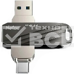 Флеш диск Netac US11 256GB USB3.0+TypeC Dual Flash Drive, фото2