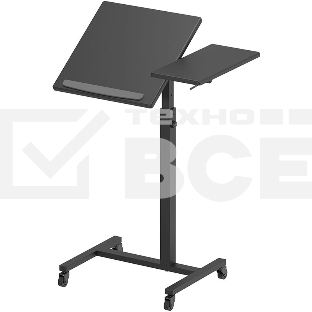 Стойка для телевизора Kromax OMEGA-10, макс. 15кг, напольный, наклон, черный