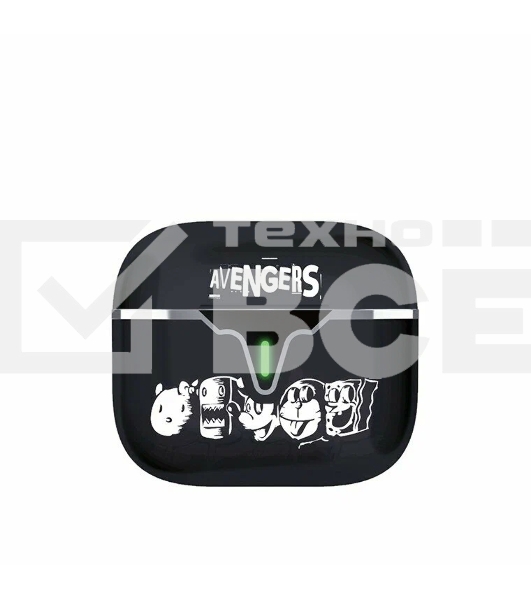 Гарнитура QUMO TWS LiFE «Avengers» ВТ 0101 черный
