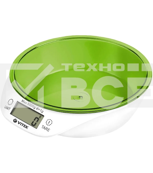Весы кухонные Vitek VT-2400 G зеленый