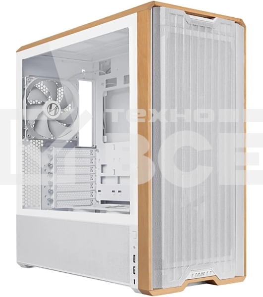 Компьютерный корпус Lian-Li Lancool 217 белый без БП ATX 2xUSB3.0 audio bott PSU