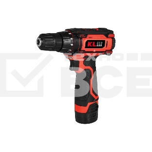 Шуруповерт аккумуляторный KLECO KE2213NM (19 Нм, акб. 12в/1,3А·ч-1шт.; ЗУ-1шт. бита-1шт.; уровень горизонт встроенный)