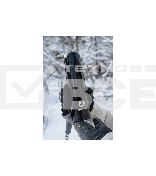 Термос Арктика 102-500-BK 500 мл. черный глянцевый